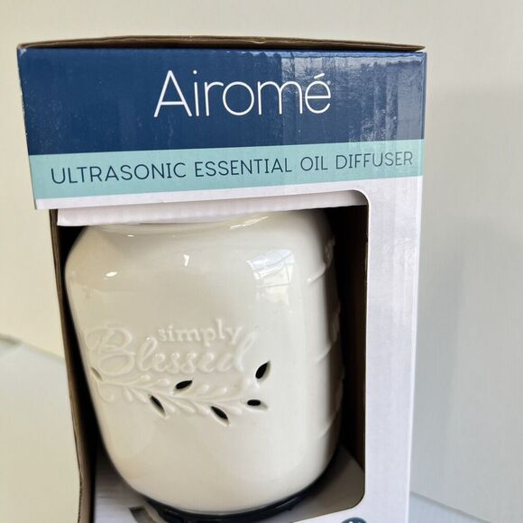 AIROME' ESSENTIAL OIL ULTRASONIC DIFFUSER w/LED - Mason Jar - Picture 6 of 8